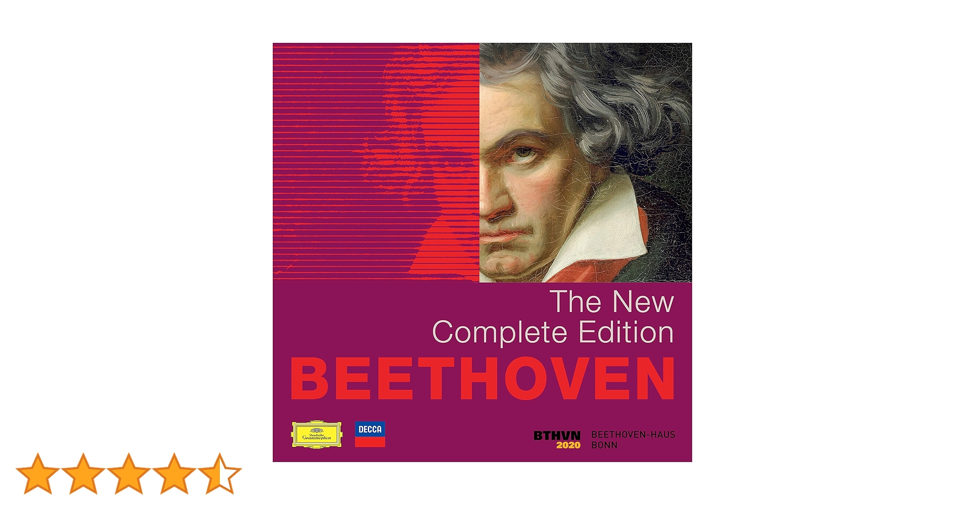 新ベートーヴェン大全集　2020年発売 2020ベートーヴェン新大全集 [直輸入盤][123枚組BOX限定盤][CD